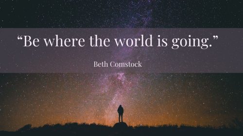 Be where the world is going JPG